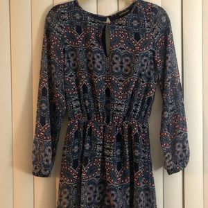 Navy blue Express Romper